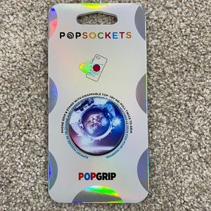 Pop socket cat astronaut